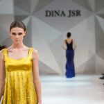 women walking on catwalk on dina jsr modeling